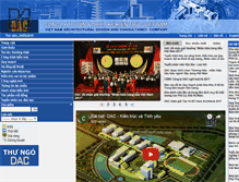 Tablet Screenshot of dac.vn